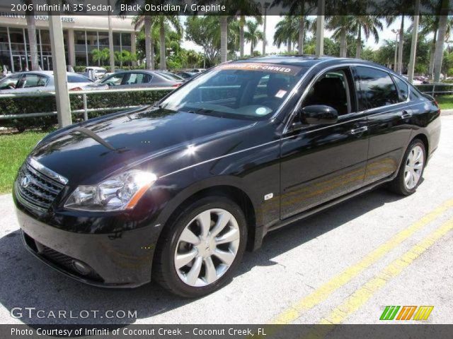 2006 Infiniti M 35 Sedan in Black Obsidian