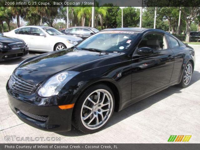 2006 Infiniti G 35 Coupe in Black Obsidian