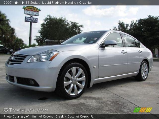 2007 Infiniti M 35 Sedan in Liquid Platinum Metallic