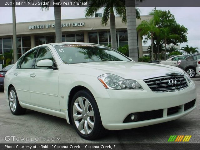 2007 Infiniti M 35 Sedan in Ivory Pearl