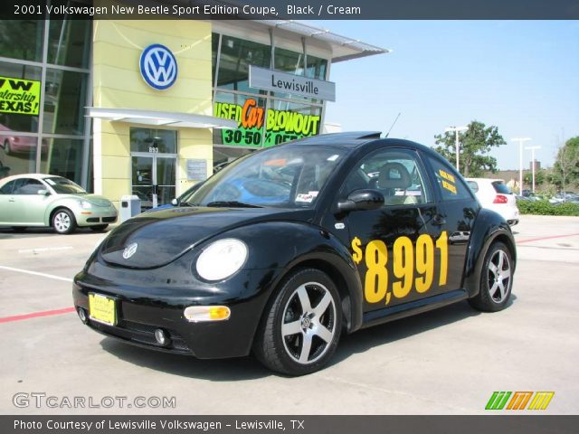 2001 Volkswagen New Beetle Sport Edition Coupe in Black