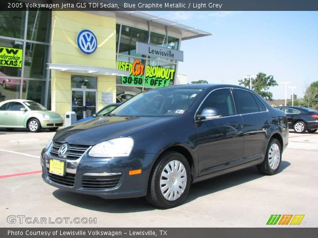 2005 Volkswagen Jetta GLS TDI Sedan in Blue Graphite Metallic