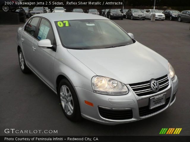 2007 Volkswagen Jetta 2.5 Sedan in Reflex Silver Metallic