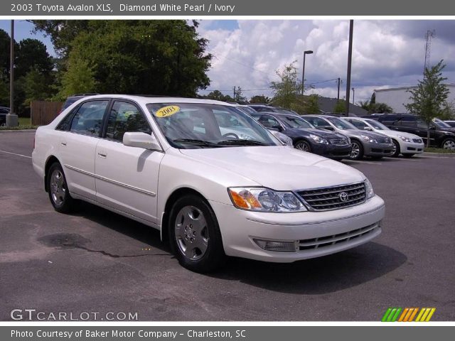 2003 Toyota Avalon XLS in Diamond White Pearl