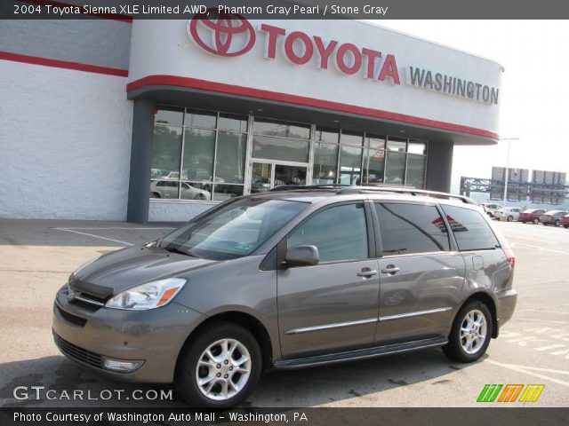 2004 Toyota Sienna XLE Limited AWD in Phantom Gray Pearl