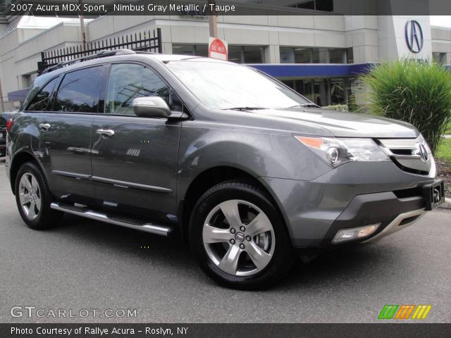2007 Acura MDX Sport in Nimbus Gray Metallic