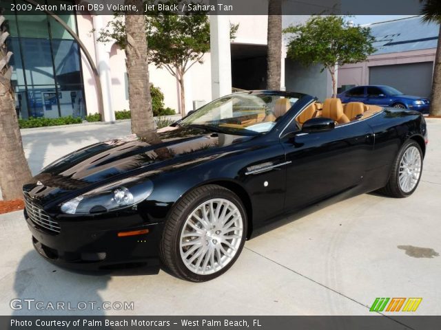 2009 Aston Martin DB9 Volante in Jet Black