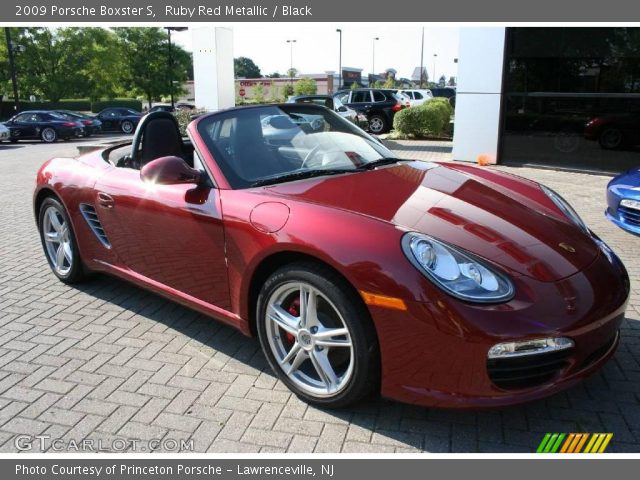 2009 Porsche Boxster S in Ruby Red Metallic