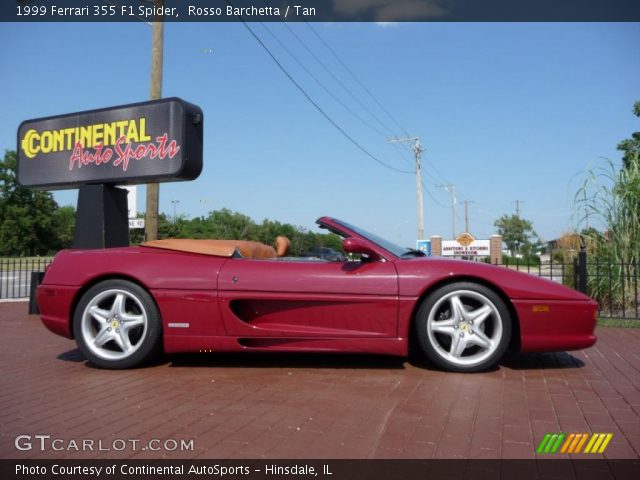 1999 Ferrari 355 F1 Spider in Rosso Barchetta