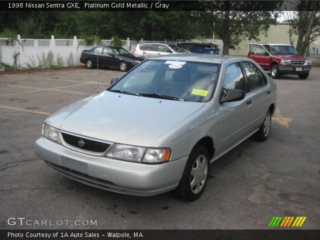 1998 Nissan Sentra GXE in Platinum Gold Metallic