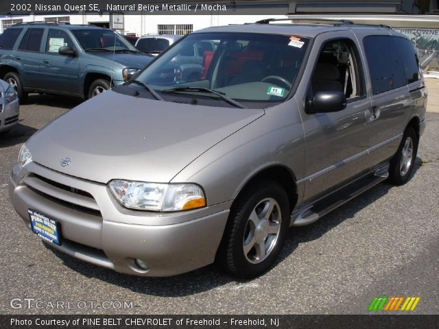 2002 Nissan Quest SE in Natural Beige Metallic