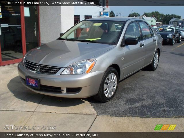 2007 Mitsubishi Lancer ES in Warm Sand Metallic