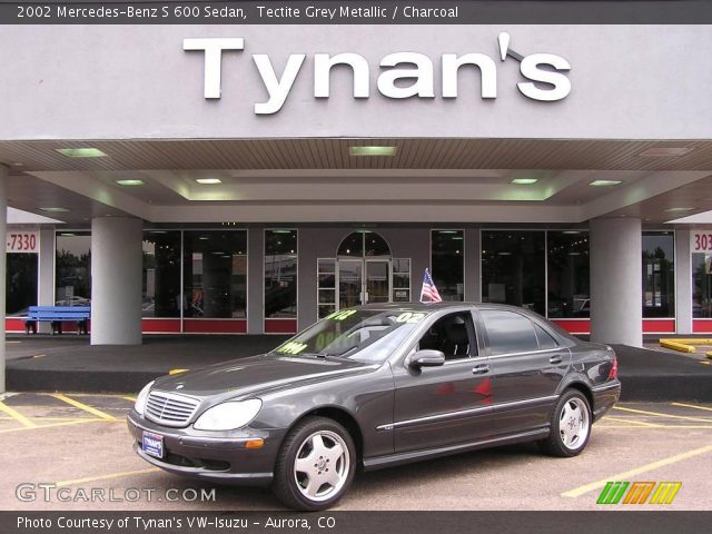 2002 Mercedes-Benz S 600 Sedan in Tectite Grey Metallic