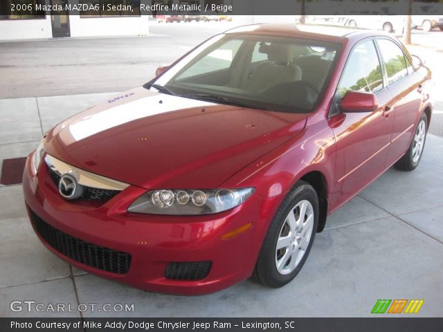 2006 Mazda MAZDA6 i Sedan in Redfire Metallic