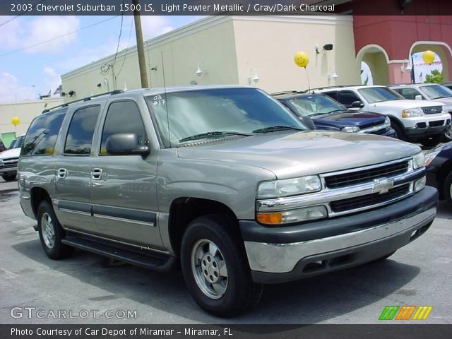 2003 Chevrolet Suburban 1500 LS in Light Pewter Metallic