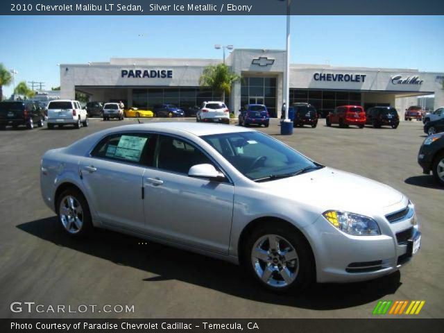 2010 Chevrolet Malibu LT Sedan in Silver Ice Metallic