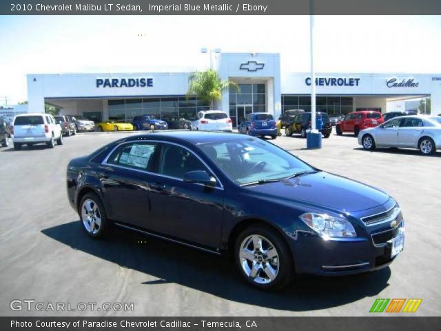2010 Chevrolet Malibu LT Sedan in Imperial Blue Metallic