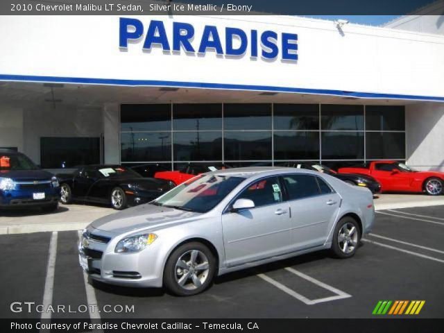 2010 Chevrolet Malibu LT Sedan in Silver Ice Metallic