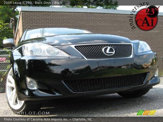 2006 Lexus IS 250 in Black Onyx