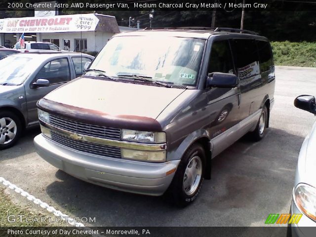 2000 Chevrolet Astro AWD Passenger Van in Medium Charcoal Gray Metallic