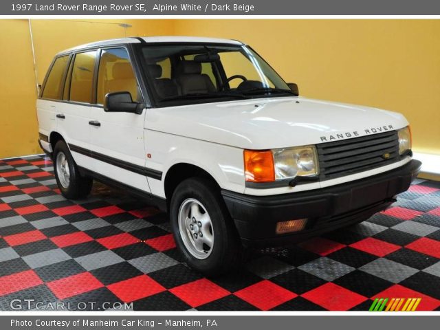 1997 Land Rover Range Rover SE in Alpine White