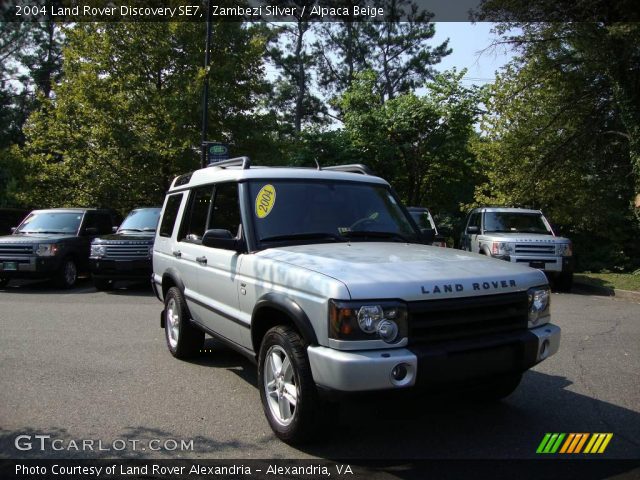 2004 Land Rover Discovery SE7 in Zambezi Silver