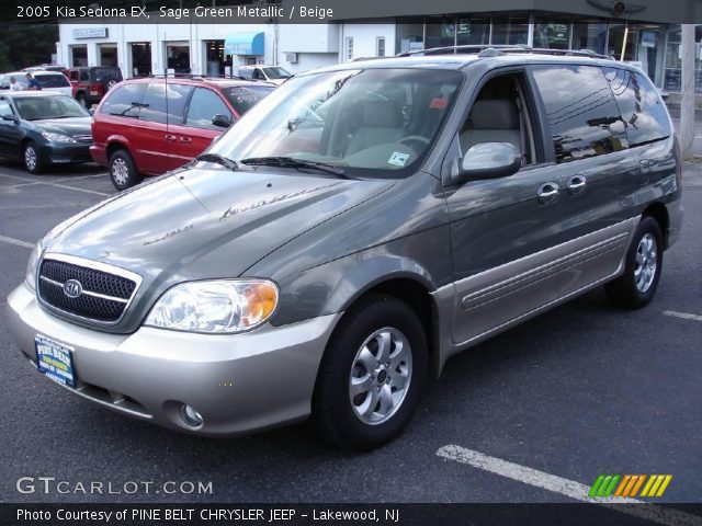 2005 Kia Sedona EX in Sage Green Metallic