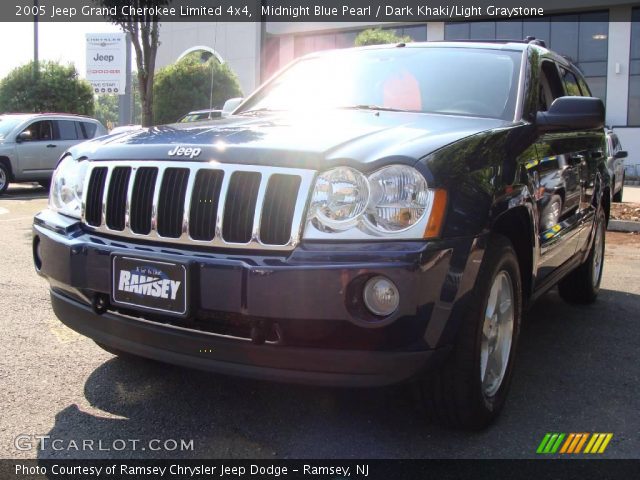 2005 Jeep Grand Cherokee Limited 4x4 in Midnight Blue Pearl