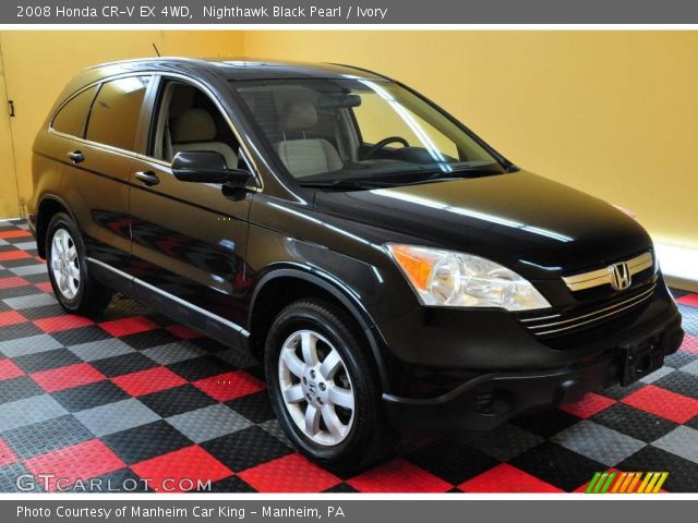 2008 Honda CR-V EX 4WD in Nighthawk Black Pearl