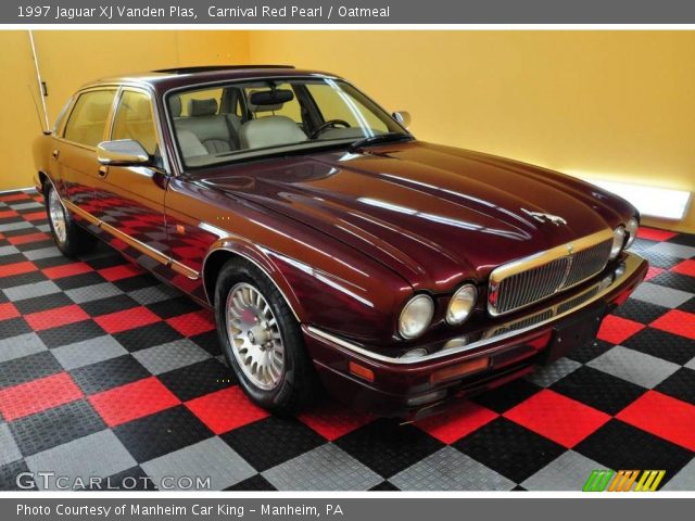 1997 Jaguar XJ Vanden Plas in Carnival Red Pearl