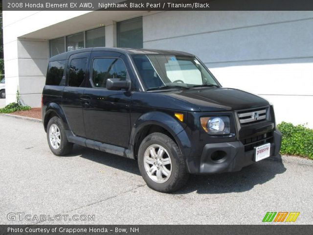 2008 Honda Element EX AWD in Nighthawk Black Pearl