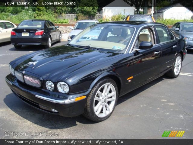 2004 Jaguar XJ XJR in Ebony Black