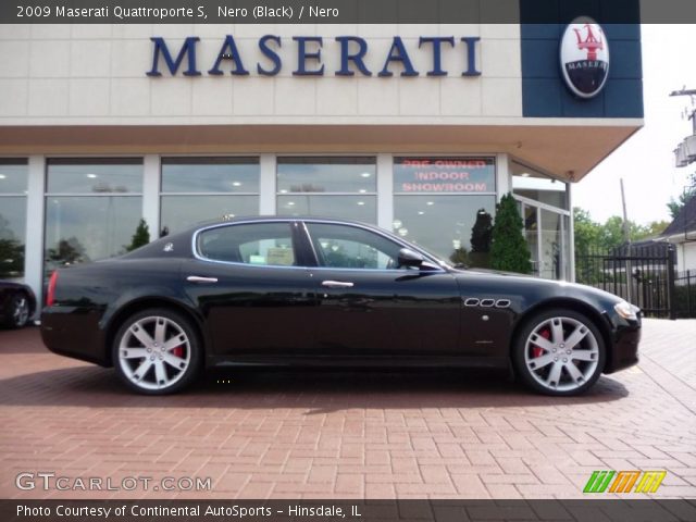 2009 Maserati Quattroporte S in Nero (Black)