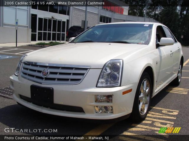 2006 Cadillac STS 4 V6 AWD in White Diamond