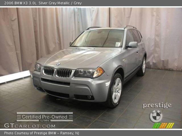 2006 BMW X3 3.0i in Silver Grey Metallic