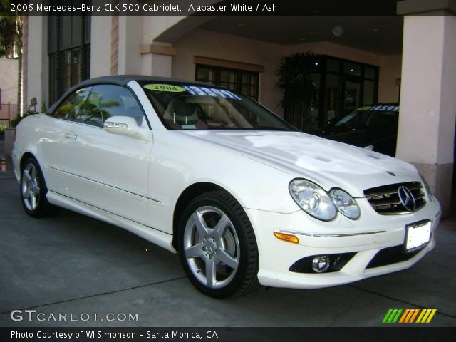 2006 Mercedes-Benz CLK 500 Cabriolet in Alabaster White