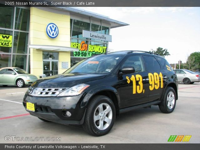 2005 Nissan Murano SL in Super Black