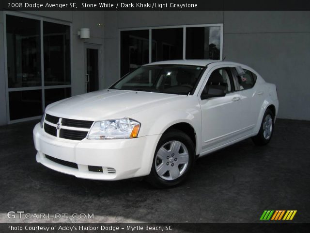 2008 Dodge Avenger SE in Stone White