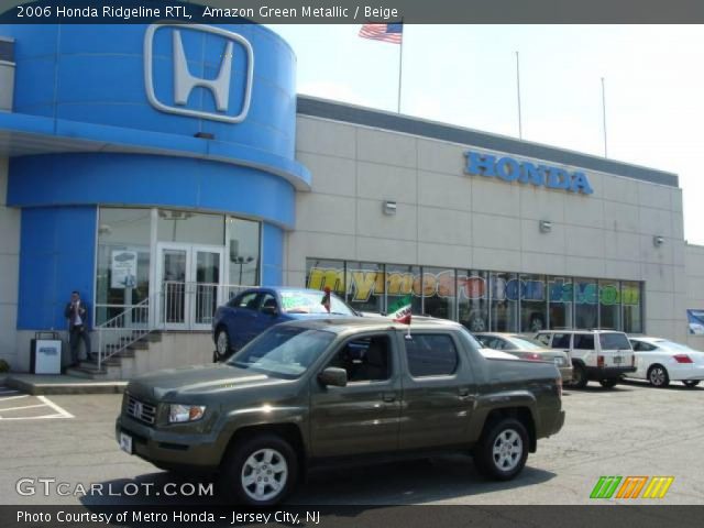 2006 Honda Ridgeline RTL in Amazon Green Metallic