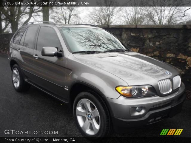 2005 BMW X5 4.4i in Sterling Grey Metallic