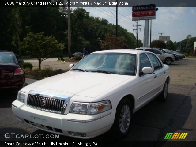 2008 Mercury Grand Marquis LS in Vibrant White