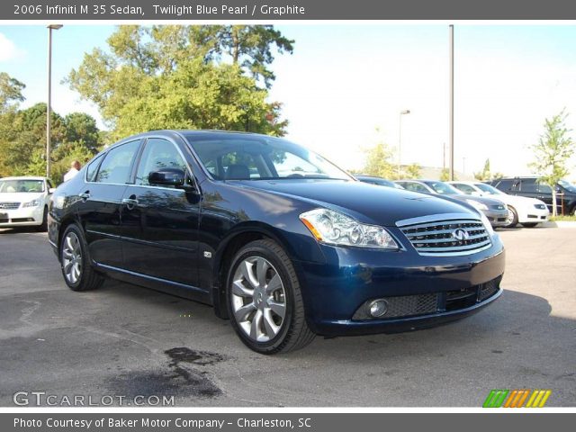 2006 Infiniti M 35 Sedan in Twilight Blue Pearl