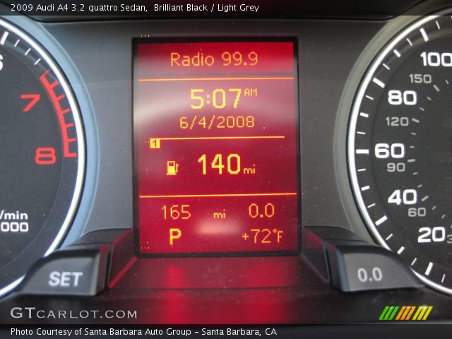 2009 Audi A4 3.2 quattro Sedan in Brilliant Black
