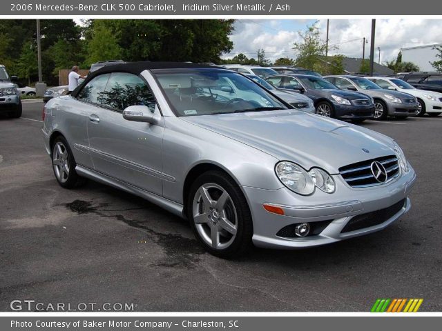 2006 Mercedes-Benz CLK 500 Cabriolet in Iridium Silver Metallic