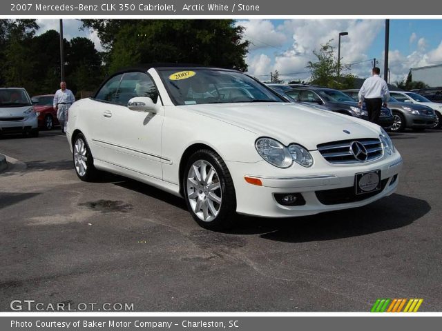 2007 Mercedes-Benz CLK 350 Cabriolet in Arctic White