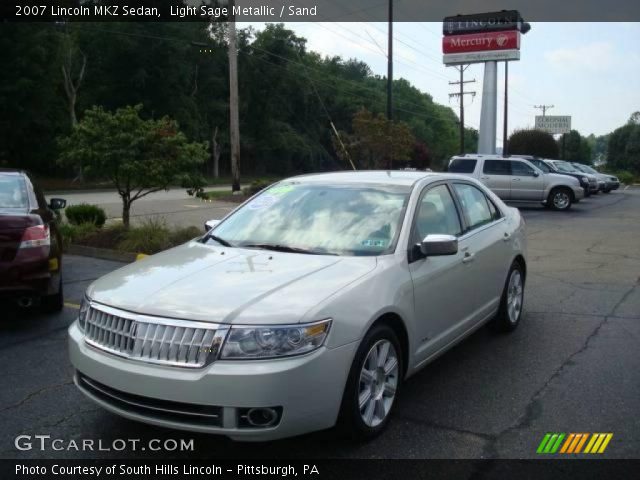 2007 Lincoln MKZ Sedan in Light Sage Metallic