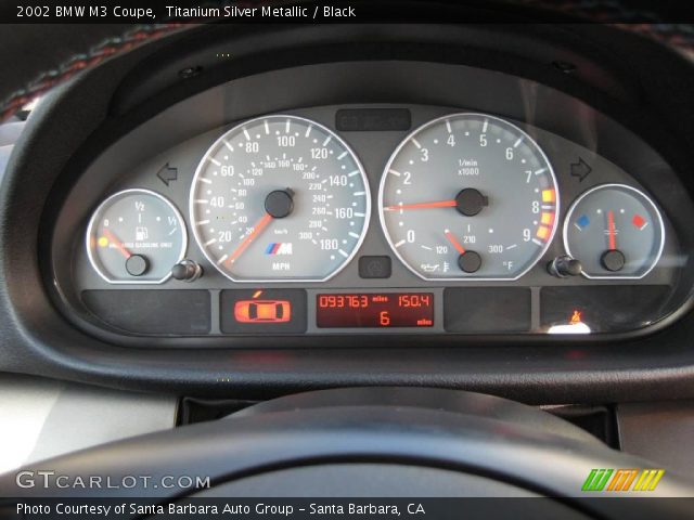 2002 BMW M3 Coupe in Titanium Silver Metallic