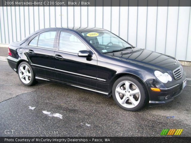 2006 Mercedes-Benz C 230 Sport in Black