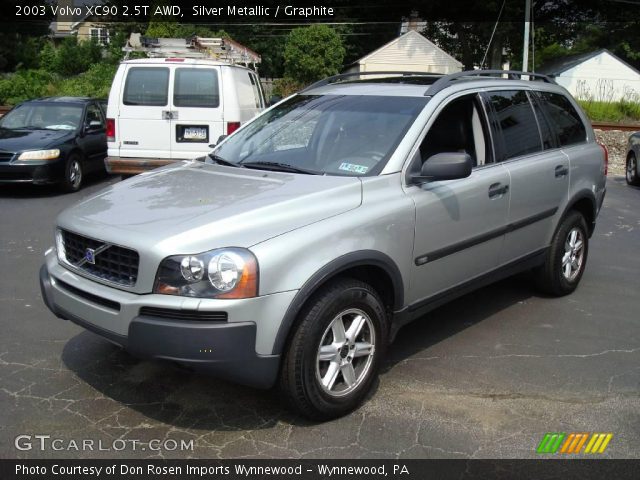 2003 Volvo XC90 2.5T AWD in Silver Metallic