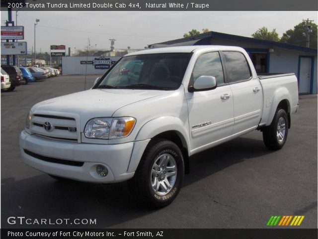 2005 Toyota Tundra Limited Double Cab 4x4 in Natural White